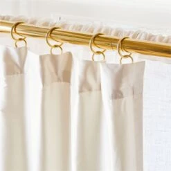 Seda Warm White Dupioni Silk Window Curtain Panel 48"x84" -Cb2 SedaSilkDpnIvoryPnl96inAV4SHF21
