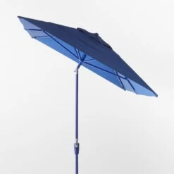 Shadow Rectangle Cobalt Umbrella Shade With Pole 7 Shadow Rectangle Cobalt Umbrella Shade With Pole -Cb2 ShadowRtCbltUmbrShdNPoleAVSSS22