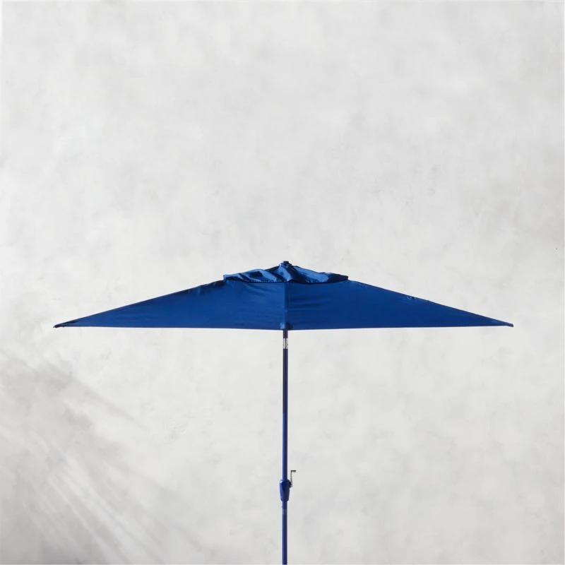 Shadow Rectangle Cobalt Umbrella Shade With Pole 3 Shadow Rectangle Cobalt Umbrella Shade With Pole