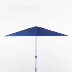 Shadow Rectangle Cobalt Umbrella Shade With Pole 6 Shadow Rectangle Cobalt Umbrella Shade With Pole -Cb2 ShadowRtCbltUmbrShdNPoleSOSSS22