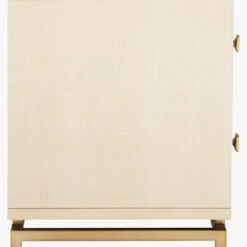 2-Drawer Ivory Shagreen Nightstand 17 2-Drawer Ivory Shagreen Nightstand -Cb2 ShagreenEmbsdNghtstndIvrySDS18