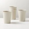 Sojourn Oat Melamine Tumblers Set Of 4 -Cb2 SojournOatMlmnTumblerS4SHS22