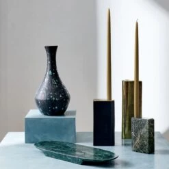 Emmy Green Marble Server 11 Emmy Green Marble Server -Cb2 SonoraBlueGreenVaseJL21 1x1