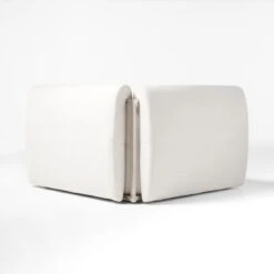 Sonya Outdoor Corner Chair With Neutral Sunbrella® Cushions -Cb2 SonyaCornerChair3QBSSS23