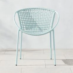 Sophia Blue Outdoor Dining Armchair