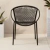 Sophia Black Dining Armchair Set Of 4 -Cb2 SophiaDiningChairBlackSHS16 1x1