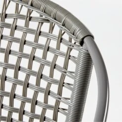 Sophia Grey Outdoor Dining Armchair -Cb2 SophiaGreyDiningChairAVSSS21