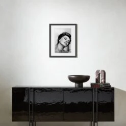 'Sophia Loren Relaxes, 1961' Photographic Print In Black Frame 17.75"x21.75" 7 'Sophia Loren Relaxes, 1961' Photographic Print In Black Frame 17.75"x21.75" -Cb2 SophiaLorenBk17p75x21p75SHF23 3D