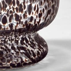 Speck Glass Hurricane Candle Holder Small -Cb2 SpeckGlassHurricaneSmAVSHS23