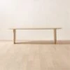 Spigolo Extra-Large Bleached Oak Dining Table -Cb2 SpigoloWhtWshdXLDnngTblSHS22