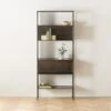 Spule Metal Bookcase 95'' -Cb2 SpuleTallMetalBookcaseROF22