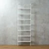 Stairway White Wall-Mounted Bookcase - 96" Height -Cb2 StairwayBookshelfAVSHS16 1x1