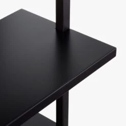 Stairway Black Wall-Mounted Bookcase - 72.5" Height 11 Stairway Black Wall-Mounted Bookcase - 72.5" Height -Cb2 StairwayShortBookshelfBlkAVS18