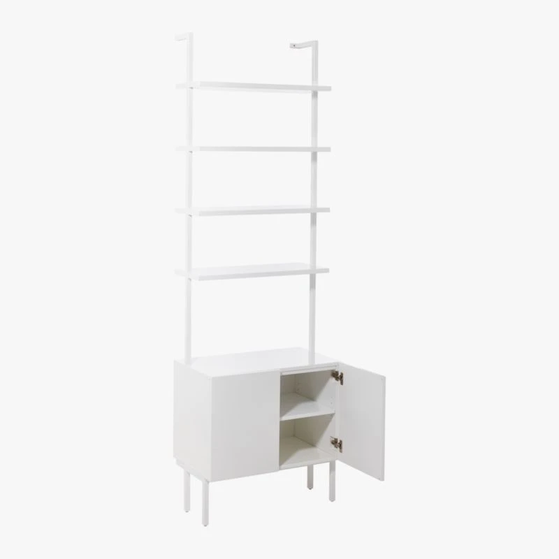 Stairway White Cabinet - 96" Height 8 Stairway White Cabinet - 96" Height - Image 6