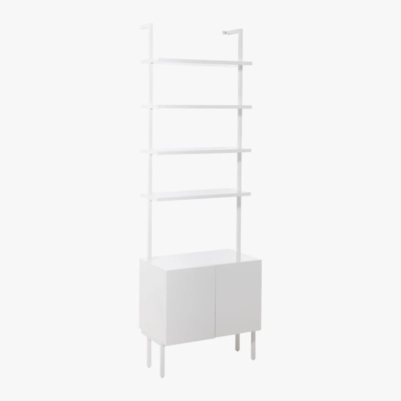 Stairway White Cabinet - 96" Height 7 Stairway White Cabinet - 96" Height - Image 5