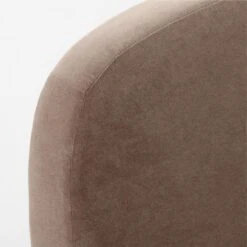 Stivale Light Brown Velvet Queen Bed 14 Stivale Light Brown Velvet Queen Bed -Cb2 StivaleMushroomQBedAVSSS23