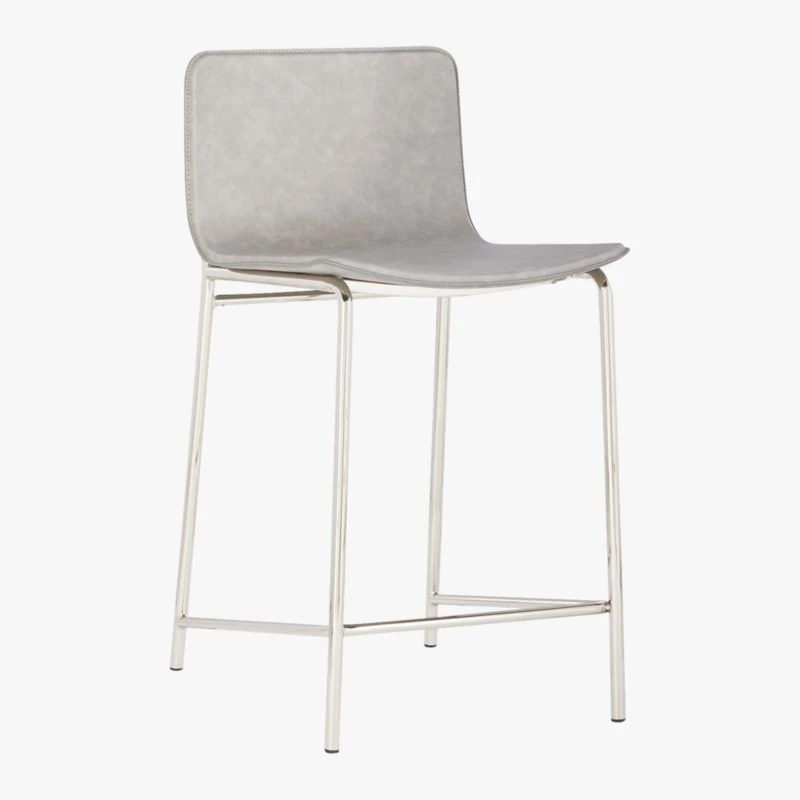 Strut Counter Stool Grey 6 Strut Counter Stool Grey - Image 4