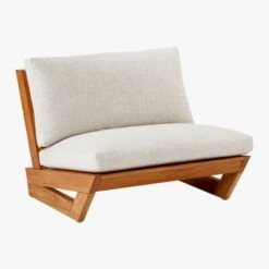 Sunset Teak Outdoor Lounge Chair -Cb2 SunsetTeakLoungeChair3QFS18