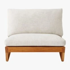 Sunset Teak Outdoor Lounge Chair -Cb2 SunsetTeakLoungeChairS18