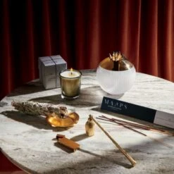 Brass USB Candle Lighter 8 Brass USB Candle Lighter -Cb2 TatineBitterOrangeCandleNV20 1x1