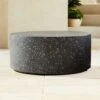 Terrazzo Black Outdoor Coffee Table