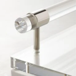 Theron Clear Acrylic Tray -Cb2 TheronAcrylicTrayAVSHF20