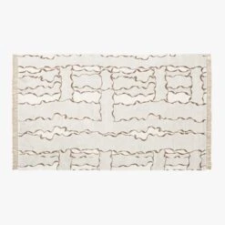 Tilda Handloomed Abstract Area Rug 5'x8'