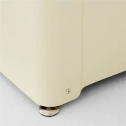 Tol 4-Piece Ivory Boucle Sectional Sofa -Cb2 TolIvoryBoucleRAChairAVSSF23