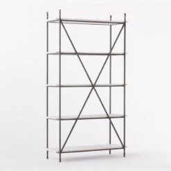 Tourne Marble Etagere -Cb2 TourneEtagere3QBSSS21