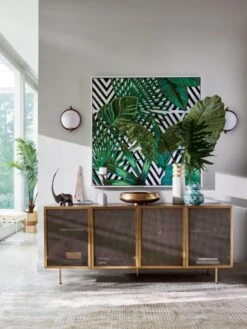 Trace Brass Wire Mesh Credenza 13 Trace Brass Wire Mesh Credenza -Cb2 TraceWireMeshCabinetJN20