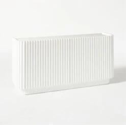 Truffle High-Gloss White Credenza 15 Truffle High-Gloss White Credenza -Cb2 TruffleWhiteCredenza3QF20