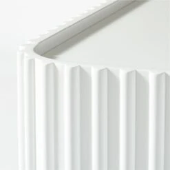 Truffle High-Gloss White Credenza 19 Truffle High-Gloss White Credenza -Cb2 TruffleWhiteCredenzaAVF20