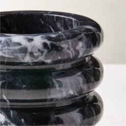 Turk Black Marble Utensil Holder 11 Turk Black Marble Utensil Holder -Cb2 TurkBlkMrblUtensilHolderAV3SHF22