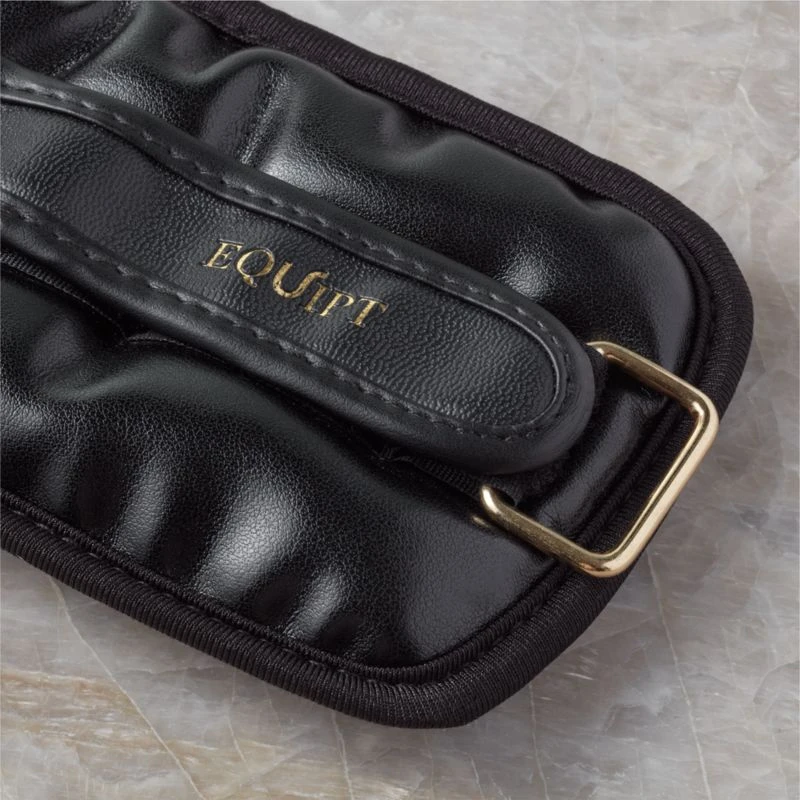 EQUIPT Vegan Leather Ankle And Wrist Weights 1.5 Lbs 4 EQUIPT Vegan Leather Ankle And Wrist Weights 1.5 Lbs - Image 2