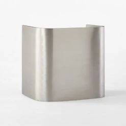 Vestry Black Oak Wood And Metal Nightstand With Drawer -Cb2 VestryMtlNBlkNightstand3QBSSF22