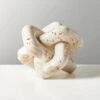 Via Large Travertine Knot 1 Via Large Travertine Knot -Cb2 ViaLargeKnotSHF20
