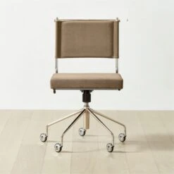 Vicino Rye Velvet Office Chair