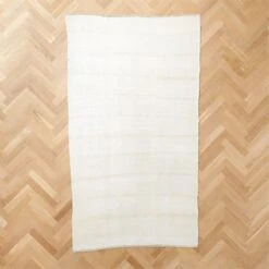 Vintage Handwoven Turkish Hemp Area Rug 6'3"x11'2" -Cb2 VntTrkHmpHdwvnRg6d3X11d2SHF22