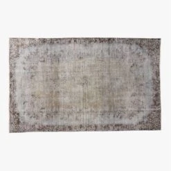 Vintage Handknotted Wool Turkish Rug 5'8"x9'6"