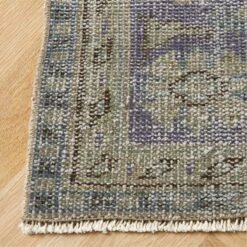 Vintage Handknotted Wool Turkish Rug 6'5"x9'5" -Cb2 VntgHdkdWlRug6p4x9p4AV2HF23