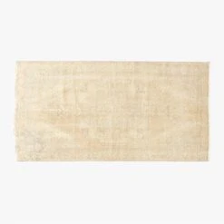 Vintage Handknotted Wool Turkish Rug 3'10"x7'6"