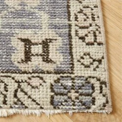 Vintage Handknotted Wool Turkish Rug 4'1"x6'11" 8 Vintage Handknotted Wool Turkish Rug 4'1"x6'11" -Cb2 VntgHdkdWlTurkRug4p1x6p7AVSHF23