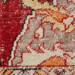 Vintage Handknotted Wool Turkish Rug 4'6"x7'6" -Cb2 VntgHdkdWlTurkRug4p5x7p5AV2SHF23