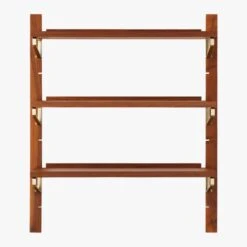 Walnut Modular Single Shelf 39.5" -Cb2 WalnutMod39p5SingleShelfF18