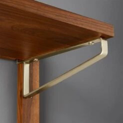 Walnut Modular Triple Shelf 88" 17 Walnut Modular Triple Shelf 88" -Cb2 WalnutMod88TripleShelfRO2F18