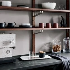 Walnut Modular Single Shelf 39.5" -Cb2 WalnutModularShelfSystemAG21 1x1