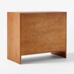 Wane Wood 2-Drawer File Cabinet With Vegan Leather Drawers 14 Wane Wood 2-Drawer File Cabinet With Vegan Leather Drawers -Cb2 WaneWideFileCabinet3QBSSS22