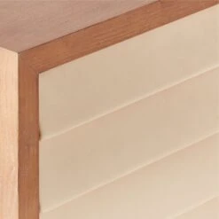 Wane Wood 2-Drawer File Cabinet With Vegan Leather Drawers 15 Wane Wood 2-Drawer File Cabinet With Vegan Leather Drawers -Cb2 WaneWideFileCabinetAVSSS22