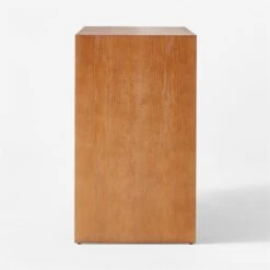 Wane Wood 2-Drawer File Cabinet With Vegan Leather Drawers 13 Wane Wood 2-Drawer File Cabinet With Vegan Leather Drawers -Cb2 WaneWideFileCabinetSDSSS22