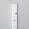 White High-Gloss Modular Wall Shelf Uprights 1 White High-Gloss Modular Wall Shelf Uprights -Cb2 WhtHiGlModUprt39p5inSHS21 1x1